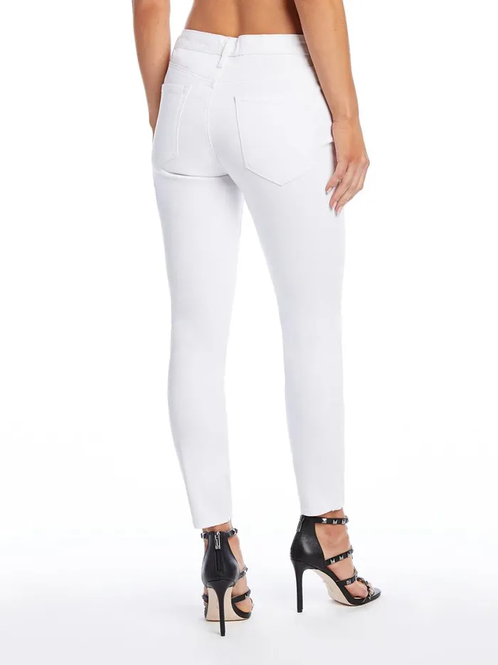 Women Bottoms Jessica Simpson Adored Ankle Skinny Jeans In White