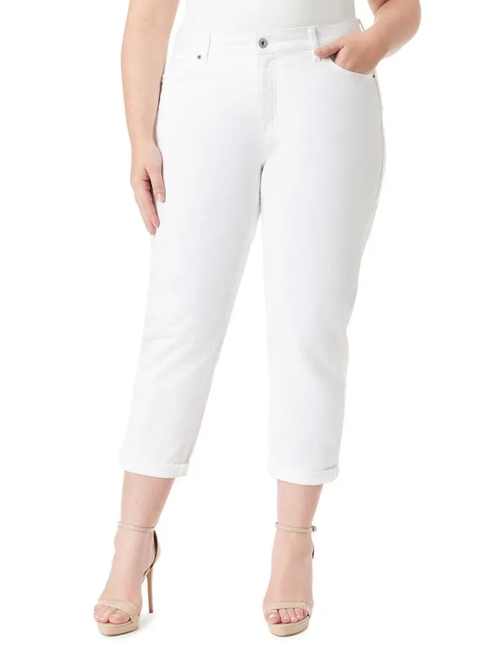 Women Bottoms Jessica Simpson Mika Best Friend Slouchy Skinny In White