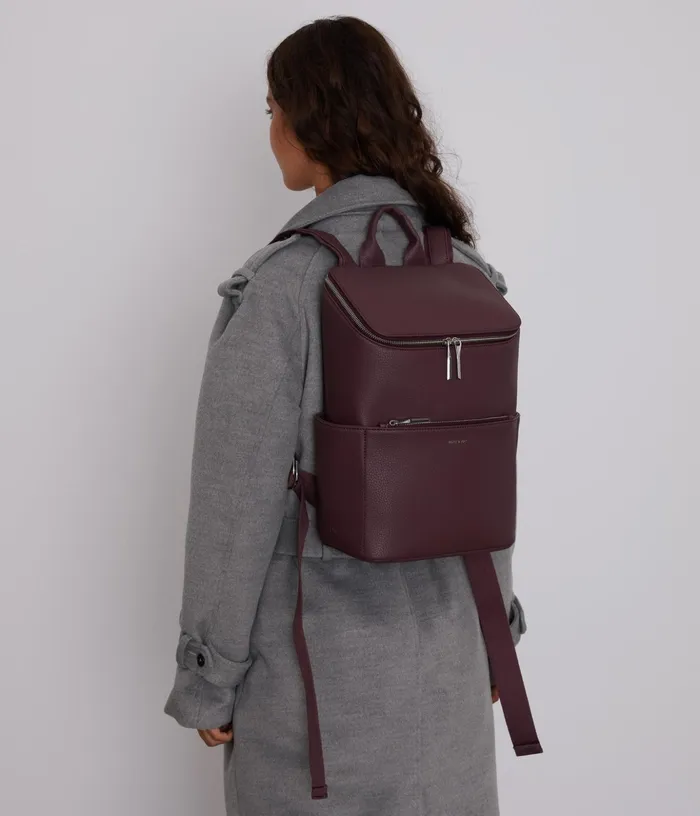 Women Brave Vegan Backpack 8211 Purity Moon Matt and Nat Diaper Bags