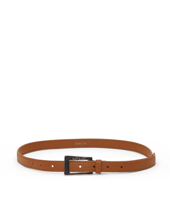 Women Bri WomenS Vegan Belt 8211 Purity Carotene Matt and Nat Belts