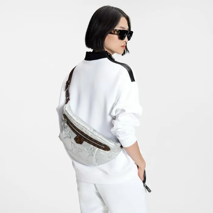 Women Bumbag Louis Vuitton Louis Vuitton Pillow Maxi Bumbag M20971 Silver 8211 Louis Vuitton Handbag Store
