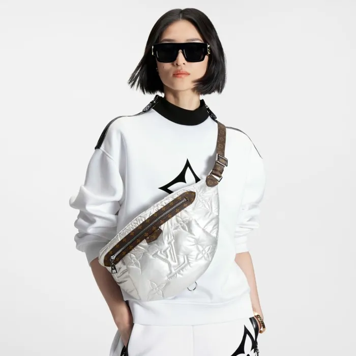 Women Bumbag Louis Vuitton Louis Vuitton Pillow Maxi Bumbag M20971 Silver 8211 Louis Vuitton Handbag Store