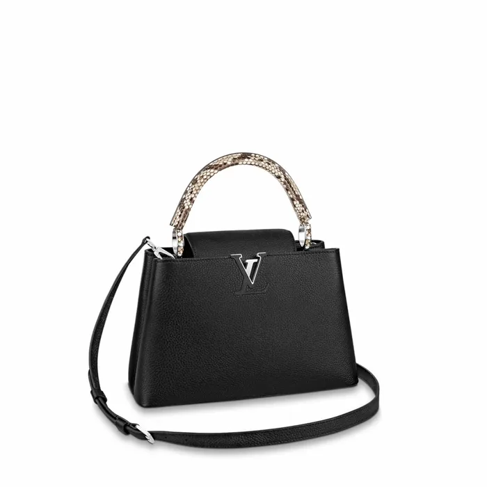 Women Capucines Bag Louis Vuitton Louis Vuitton Capucines MM Green N93799 Black N92040 8211 Louis Vuitton Handbag Store