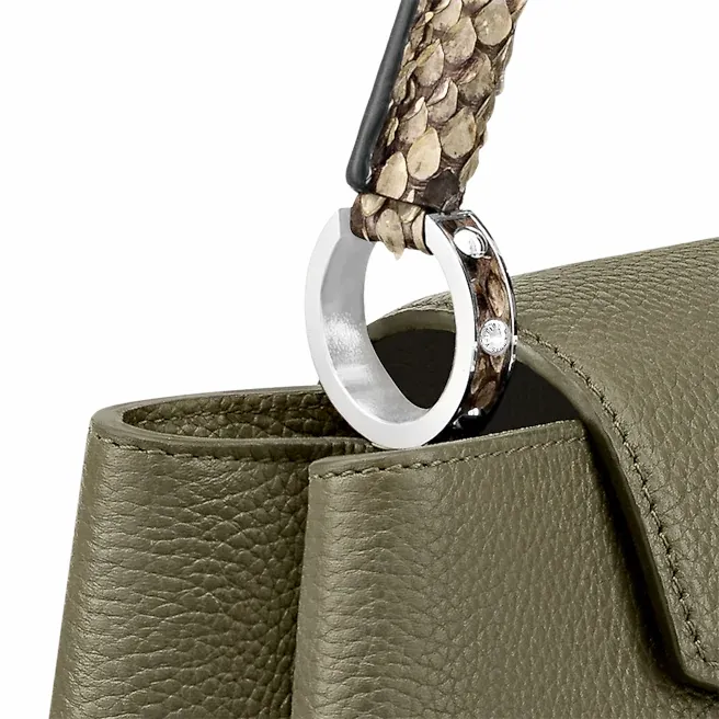 Women Capucines Bag Louis Vuitton Louis Vuitton Capucines MM Green N93799 Black N92040 8211 Louis Vuitton Handbag Store