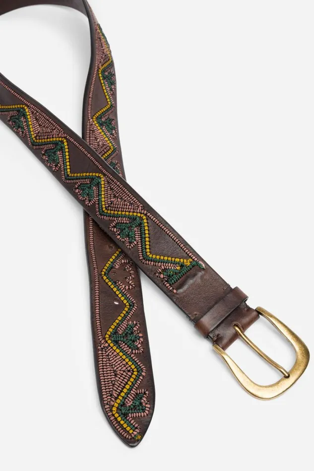 Women COLLINE EMBROIDERED ITALIAN LEATHER BELT Tmoro Johnny Was Belts Women COLLINE EMBROIDERED ITALIAN LEATHER BELT Tmoro Johnny Was Belts