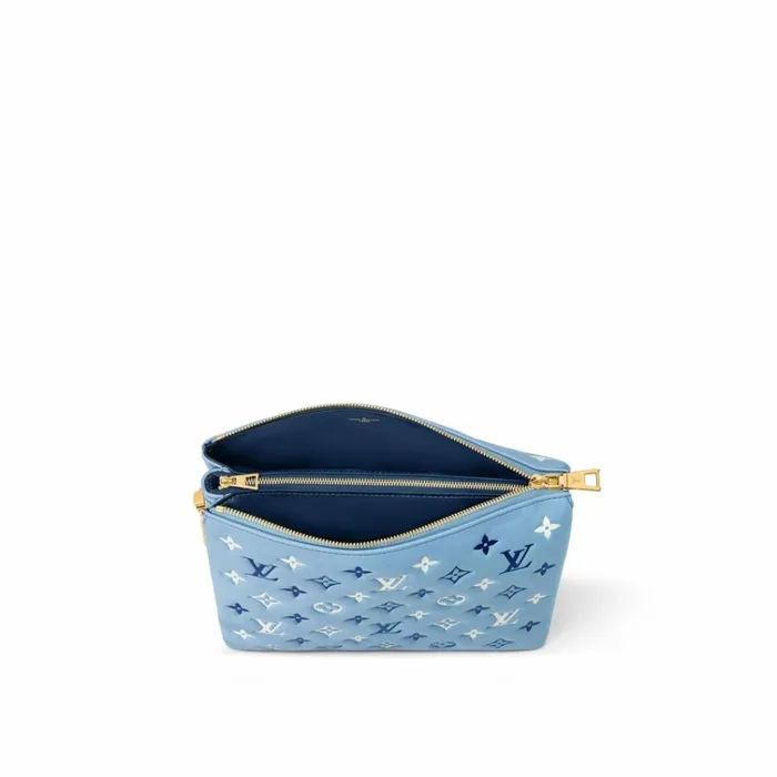 Women Coussin Bag Louis Vuitton Louis Vuitton M22953 Coussin PM Blue 8211 Louis Vuitton Handbag Store
