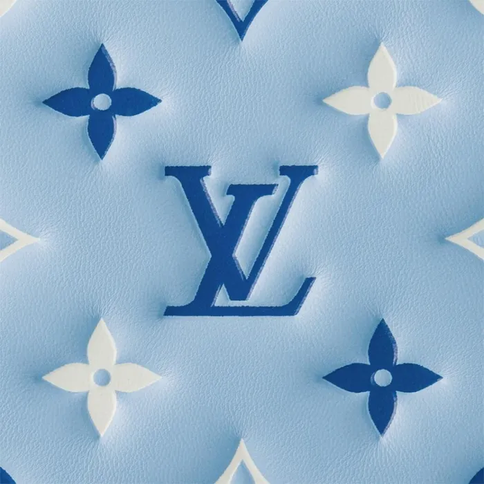 Women Coussin Bag Louis Vuitton Louis Vuitton M22953 Coussin PM Blue 8211 Louis Vuitton Handbag Store