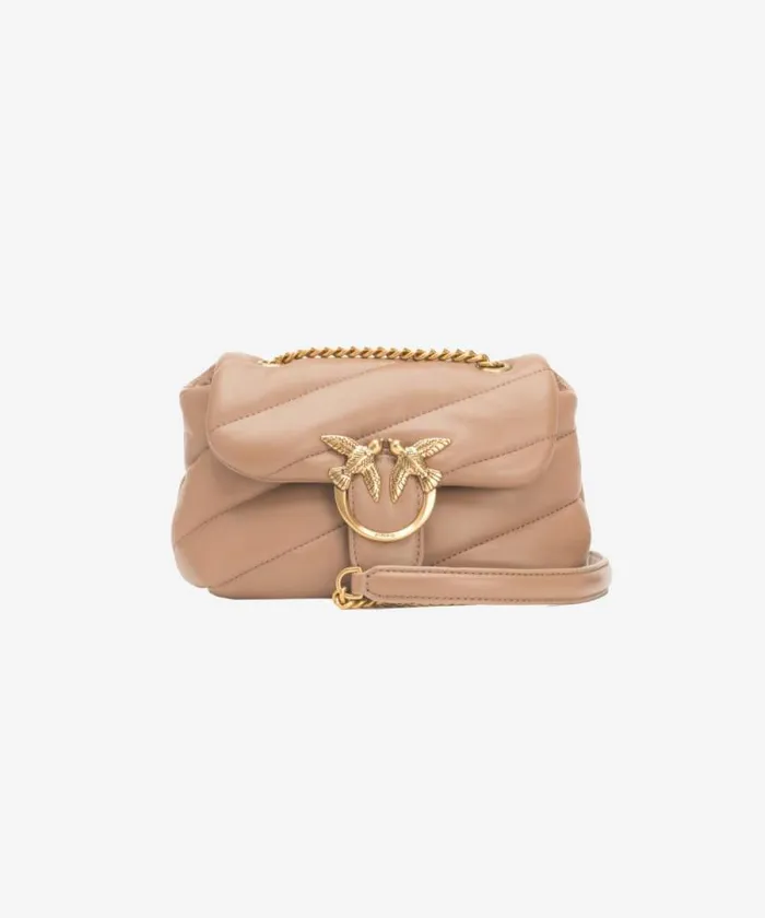 Women Crossbody Bags Pinko Baby Love Bag Puff Maxi Quilt Ginger Biscuitantique Gold Women Crossbody Bags Pinko Baby Love Bag Puff Maxi Quilt Ginger Biscuitantique Gold