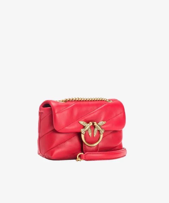 Women Crossbody Bags Pinko Baby Love Bag Puff Maxi Quilt Redantiquegold Women Crossbody Bags Pinko Baby Love Bag Puff Maxi Quilt Redantiquegold
