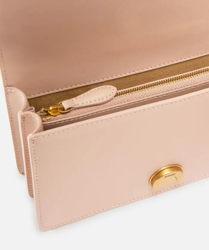 Women Crossbody Bags Pinko Mini Love Bag One Simply Pinkdusty Pinkantique Gold Women Crossbody Bags Pinko Mini Love Bag One Simply Pinkdusty Pinkantique Gold