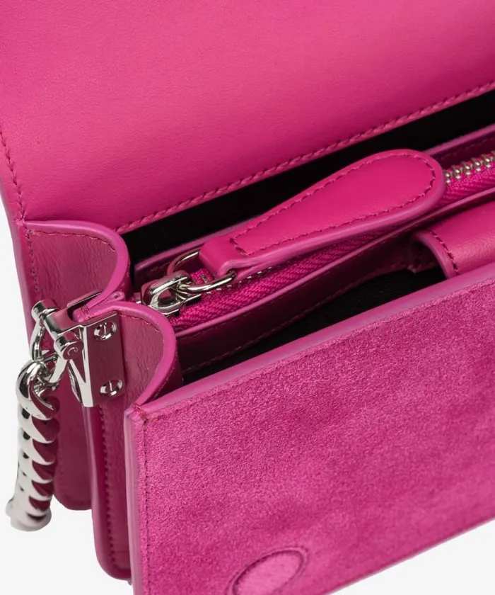 Women Crossbody Bags Pinko PINKO Galleria Fullrhinestone Mini Love Bag Click Fuchsia Pinkshiny Nickel Women Crossbody Bags Pinko PINKO Galleria Fullrhinestone Mini Love Bag Click Fuchsia Pinkshiny Nickel