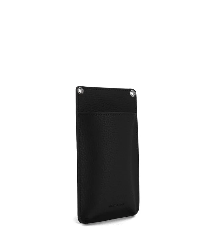 Women Cue Vegan Crossbody Bag 8211 Purity Black Matt and Nat Crossbody