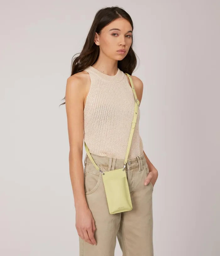 Women Cue Vegan Crossbody Bag 8211 Purity Moon Matt and Nat Cell Phone Holders