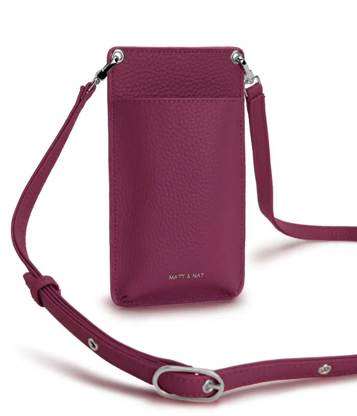Women Cue Vegan Crossbody Bag 8211 Purity Moon Matt and Nat Cell Phone Holders