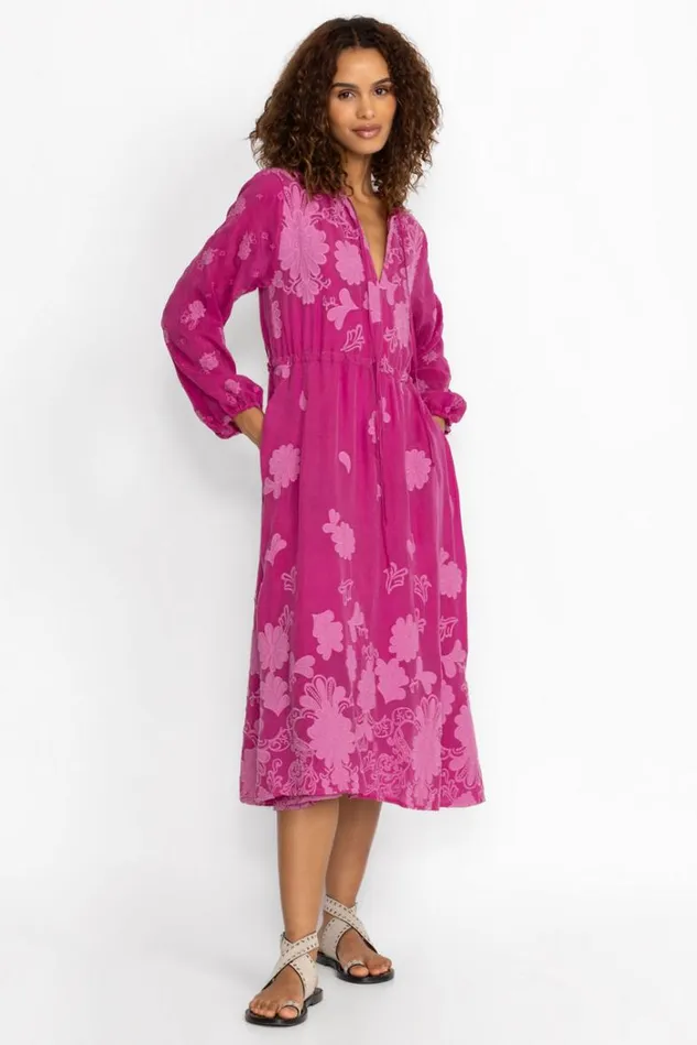 Women DAISY LEONNA DRESS Festival Fuschia Johnny Was Dresses