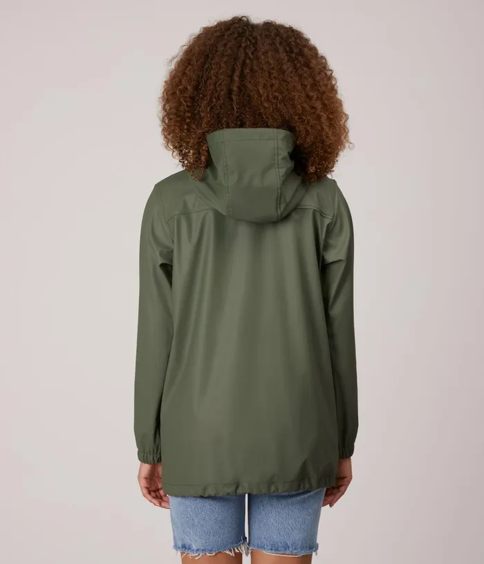 Women Demee WomenS Rain Jacket Olive Matt and Nat Raincoats