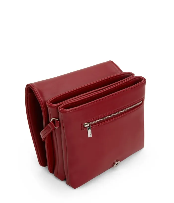 Women Dover Sm Vegan Crossbody Bag 8211 Loom Plum Matt and Nat Crossbody