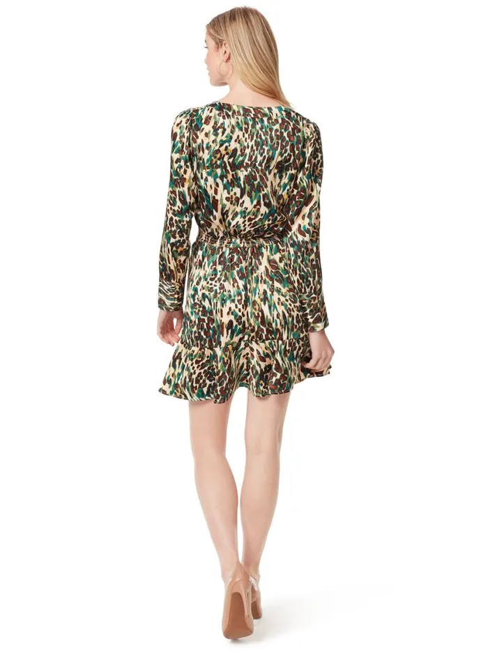 Women Dresses Jessica Simpson Davina Dress In Cheetah Ferns