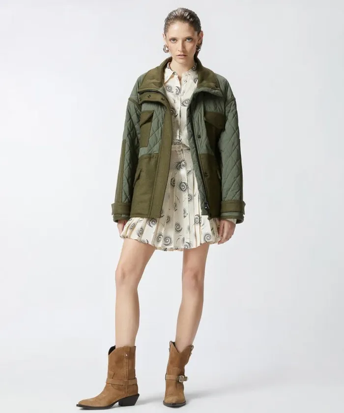 Women Dresses Pinko Mini Shirt Dress In Twill With Swirl Print Creamblack Women Dresses Pinko Mini Shirt Dress In Twill With Swirl Print Creamblack