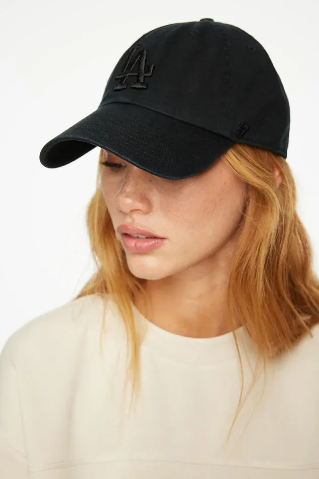 Women Dynamite Caps and Hats Los Angeles Clean Up Cap Black