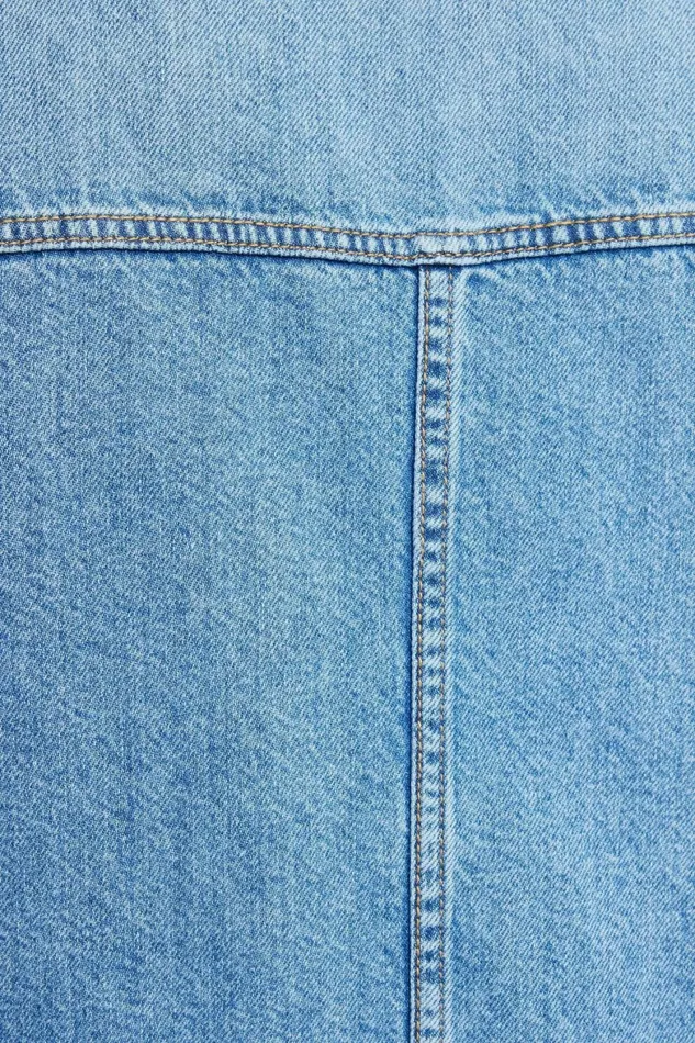 Women Dynamite Jeans and Denim Buttoned Denim Shirt Blue