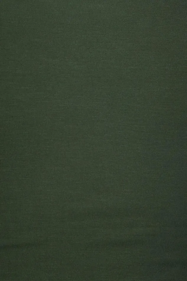 Women Dynamite Short Sleeve Tops Drea Jersey Crewneck T Shirt Green