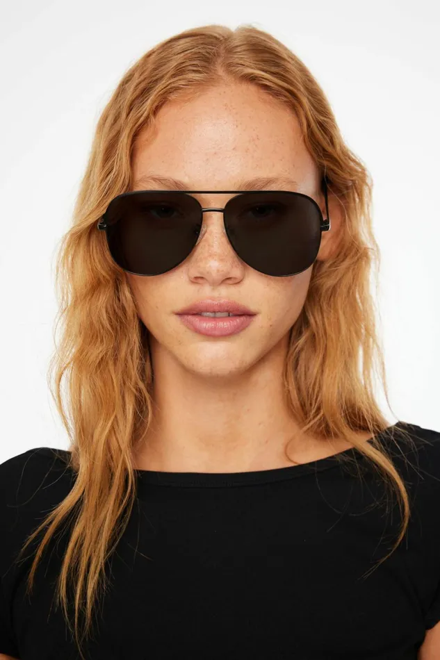 Women Dynamite Sunglasses Hey Baby Sunglasses Black