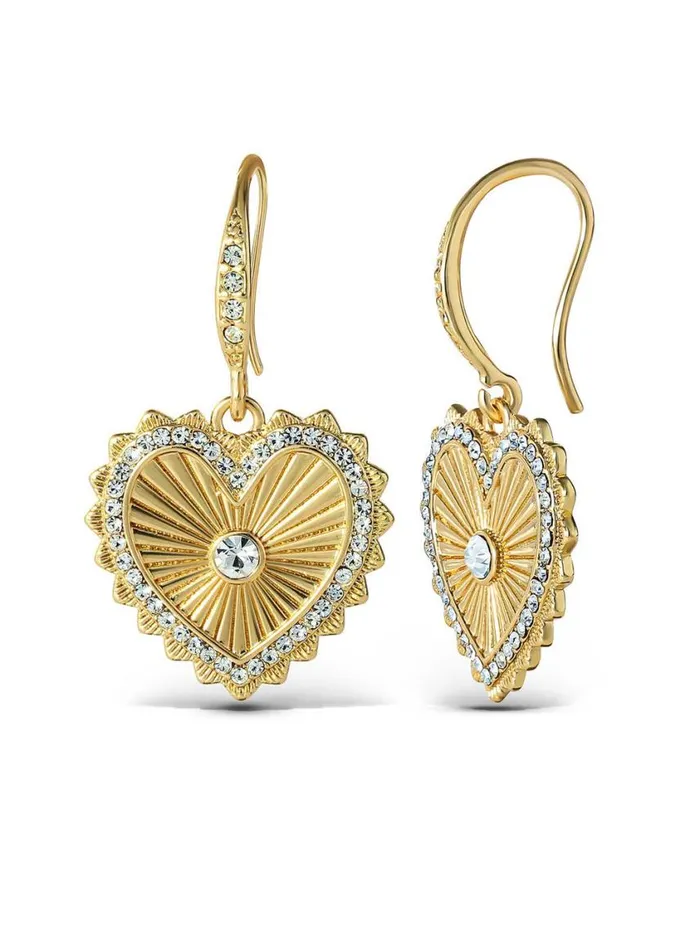 Women Earrings Jessica Simpson Heart Drop Earrings