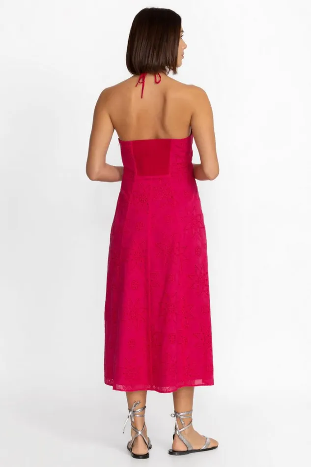 Women EDEN HALTER MIDI DRESS Love Potion Johnny Was Dresses Women EDEN HALTER MIDI DRESS Love Potion Johnny Was Dresses