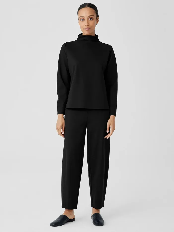 Women Eileen Fisher Pants Shorts and Jumpsuits Washable Flex Ponte Lantern Pant Black Women Eileen Fisher Pants Shorts and Jumpsuits Washable Flex Ponte Lantern Pant Black