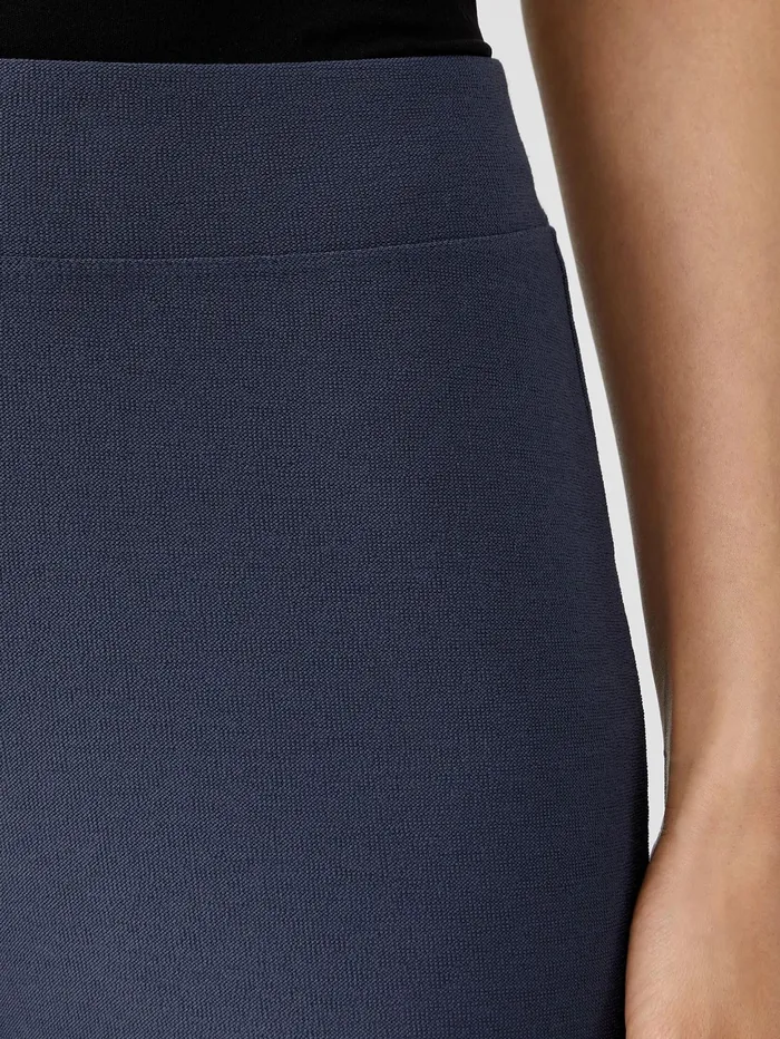 Women Eileen Fisher Pants Shorts and Jumpsuits Washable Stretch Crepe Pant Ocean