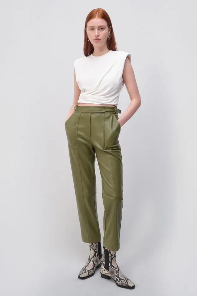 Women Elisa Pant Nori Jonathan Simkhai Pants and Bottoms