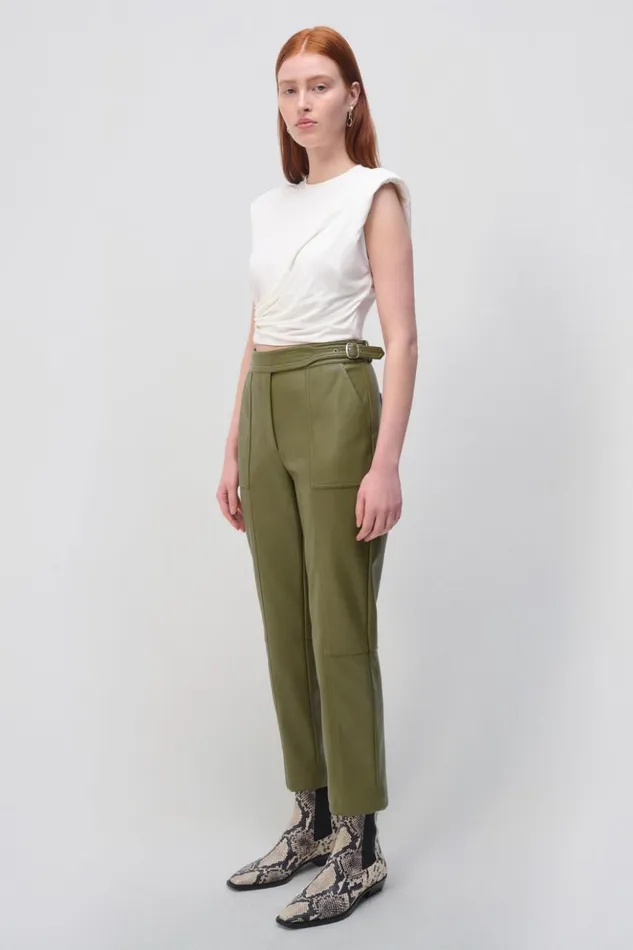 Women Elisa Pant Nori Jonathan Simkhai Pants and Bottoms