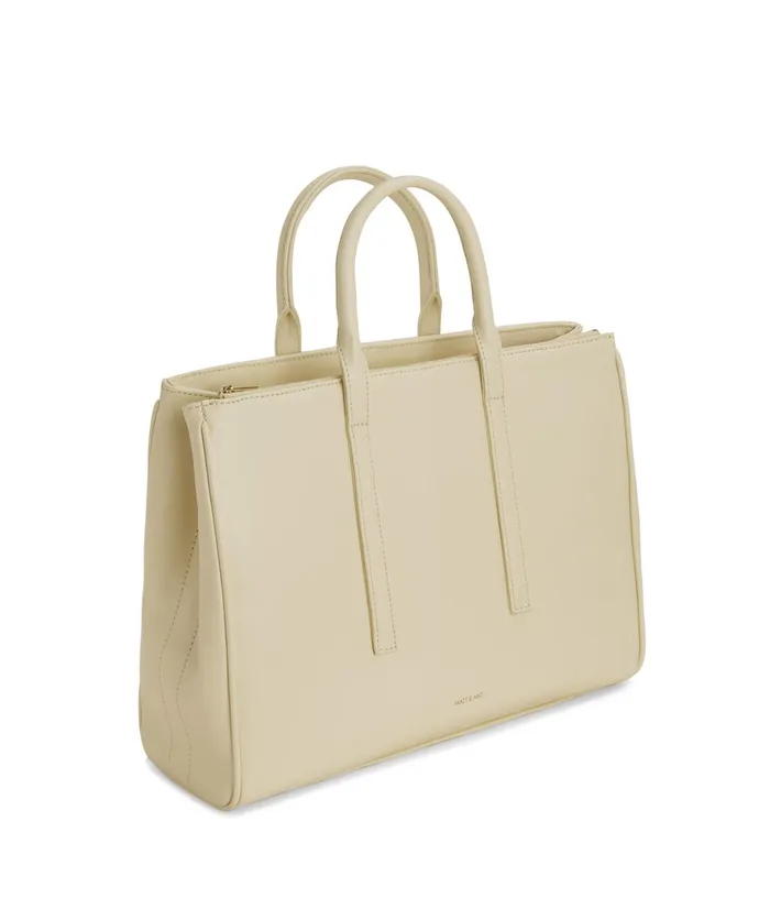 Women Evelin Vegan Satchel 8211 Loom Tapioca Matt and Nat Satchels