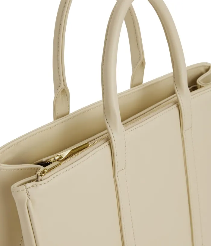 Women Evelin Vegan Satchel 8211 Loom Tapioca Matt and Nat Satchels