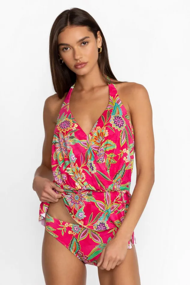 Women FLAMINGO HIPSTER BOTTOM Flamingo Johnny Was Swim and Resort Women FLAMINGO HIPSTER BOTTOM Flamingo Johnny Was Swim and Resort