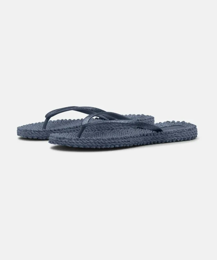 Women Flip Flops Ilse Jacobsen Flip Flop With Glitter 8211 Indigo
