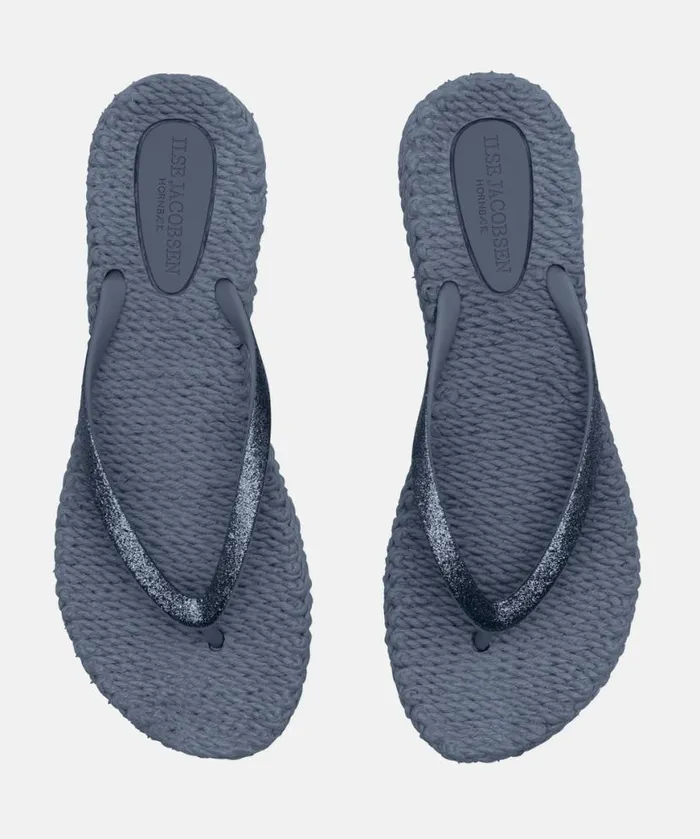 Women Flip Flops Ilse Jacobsen Flip Flop With Glitter 8211 Indigo Women Flip Flops Ilse Jacobsen Flip Flop With Glitter 8211 Indigo