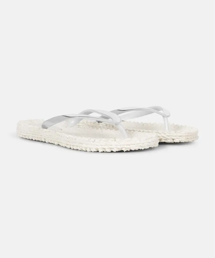 Women Flip Flops Ilse Jacobsen Metallic Flip Flop 8211 Creme
