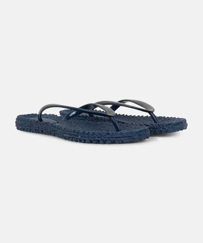 Women Flip Flops Ilse Jacobsen Metallic Flip Flop 8211 Indigo
