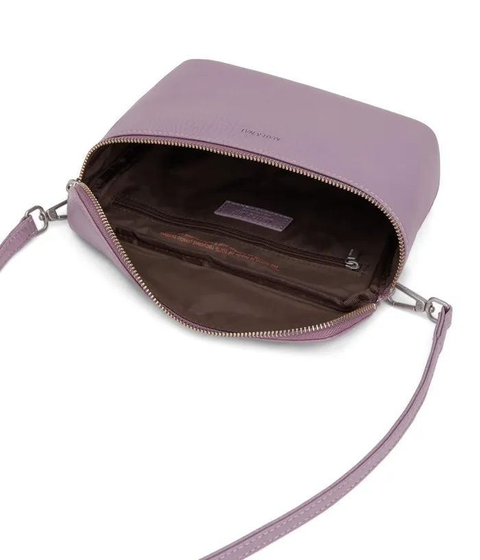 Women Gaia Vegan Belt Bag 8211 Dwell Amethyst Matt and Nat Crossbody