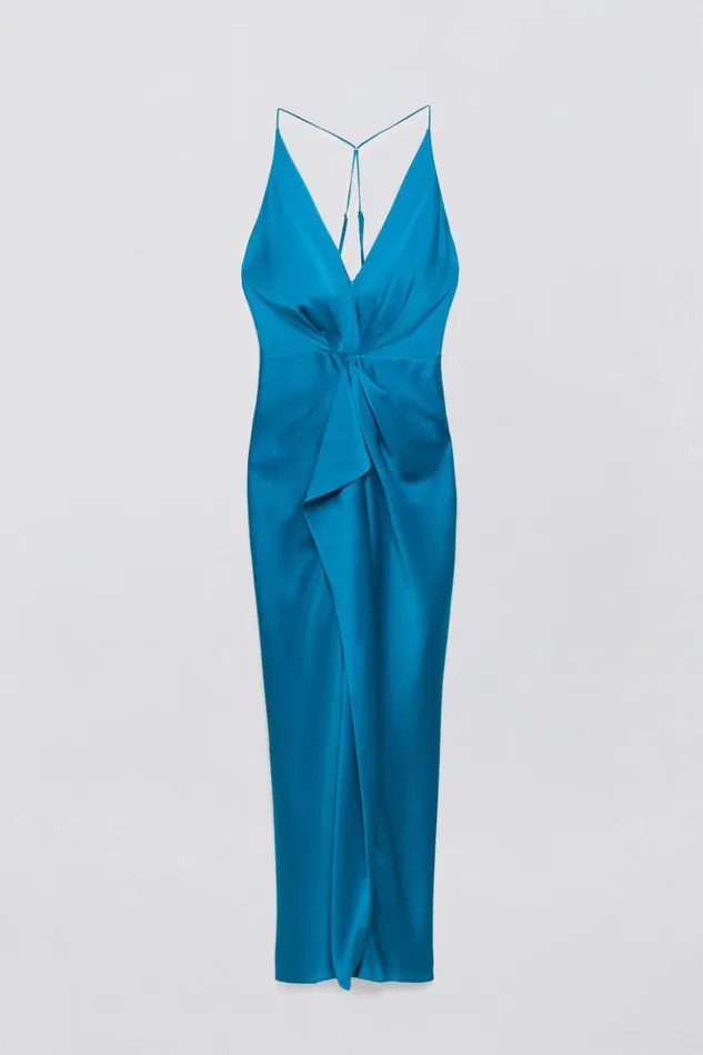 Women Giana Gown Phthalo Blue Jonathan Simkhai Dresses and Jumpsuits