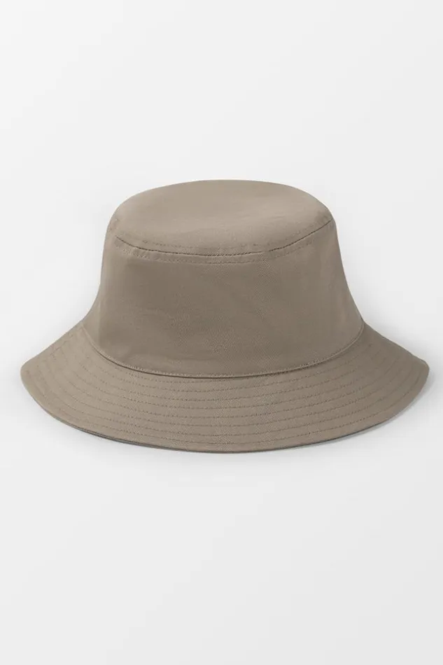 Women Hats and Scarves Cupshe Maribel Minimalism Bucket Hat Grey