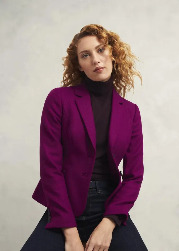 Women HOBBS Coats and Jackets Hackness Jacket Pink