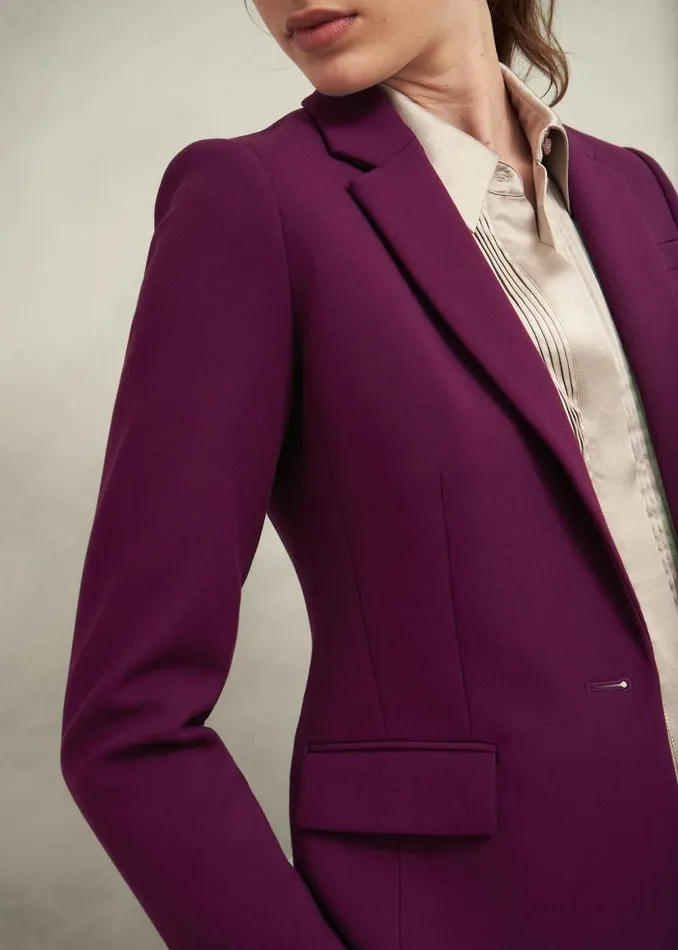 Women HOBBS Coats and Jackets Sami Jacket Warm Plum