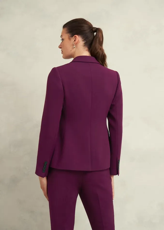 Women HOBBS Coats and Jackets Sami Jacket Warm Plum