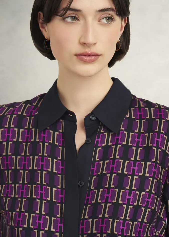 Women HOBBS Dresses and Jumpsuits Aubrey Dress Purple Multi