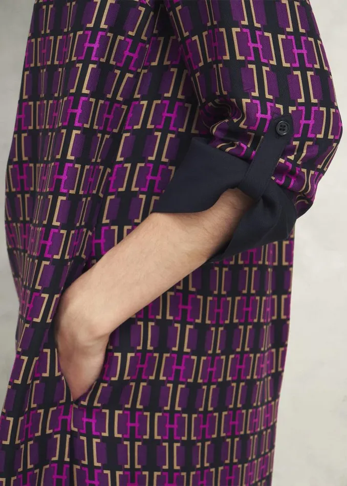 Women HOBBS Dresses and Jumpsuits Aubrey Dress Purple Multi