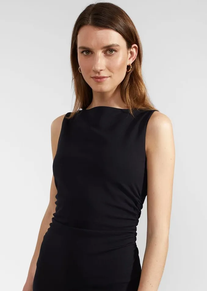 Women HOBBS Dresses and Jumpsuits Iliana Jersey Dress Navy