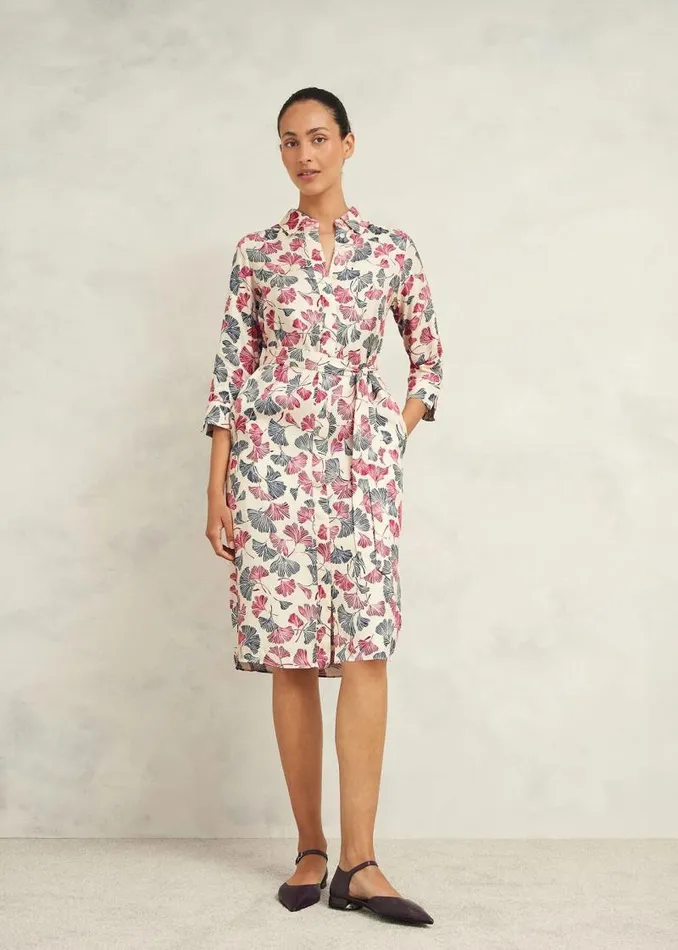 Women HOBBS Dresses and Jumpsuits Petite Francis Dress Cream Multi